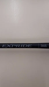 Shimano 22 Expride 264UL Bass Fishing Rod, Ultralight, 6.5 ft, Excellent Conditi - Picture 1 of 19