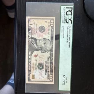 Fr 2040-A * Star $10 FW 66PPQ Graded Star Note GEM NEW Reserve Note - Picture 1 of 3