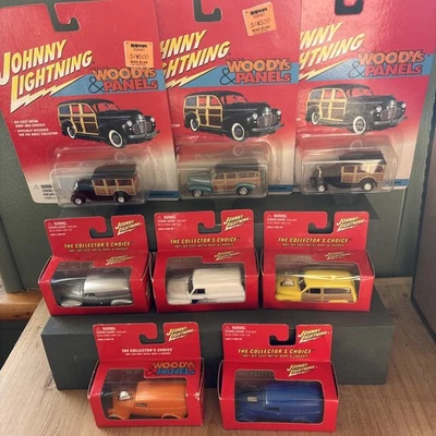Lote Johnny Lightning / Nuevo en cajas / Lote de 8 / Woodys y paneles / Otros Foto 1 de 4