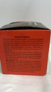 Tostador de ajo terracota vintage Boston Warehouse - Imagen 1 de 4