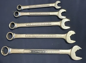Craftsman 12pt Combination Speed Quick Wrench Set of 5,=V= Series 5/8" to 3/8” - Picture 1 of 6