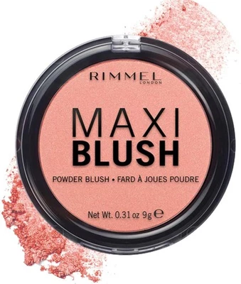 Rimmel London Maxi Blush Pigmented Powder Blusher, Third Base, 9 g - Image 1 of 4