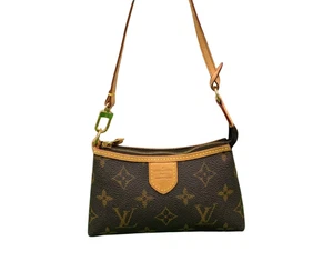 Auth LOUIS VUITTON Mini Pochette Delightful Pouch M40309 Monogram Bag Flaw - Picture 1 of 12