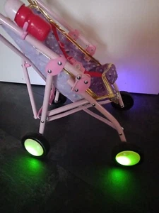 Zapf BABY Born Happy Birthday Deluxe Buggy mit Licht Leucht Rädern Puppenbuggy - Bild 1 von 6