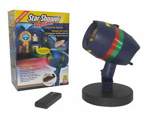 Star Shower Motion Fernbedienung LED Projektor Licht Beleuchtung Garten 