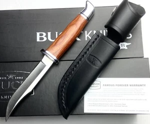 Buck Knives 102 Woodsman, BOS D2 Steel Blade, Cocobolo Handle, Discontinued, NIB - Picture 1 of 6
