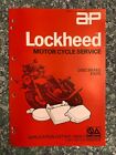 Lockheed API Motorcycle Service Disc Brake Pads Applications 1981 S826/2 1180G