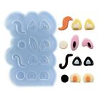 Ear Tail Resin Mold Hollow Epoxy Shaker Filling Silicone Mold for Quicksand Mold
