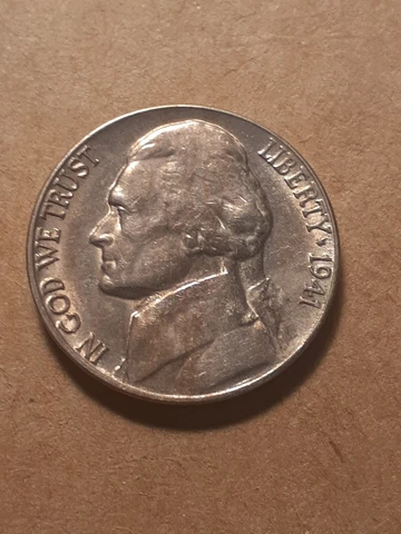 1941 D JEFFERSON NICKEL Cover