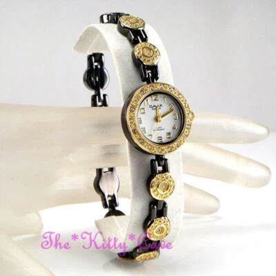 Reloj OMAX JE0496 Bronce Marrón y Dorado, Marca Suiza Seiko Movt Cristales Swarovski Foto 1 de 4