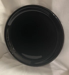 Vintage Crown Corning Japan 12,5" Teller Schwarz Neu - Bild 1 von 2