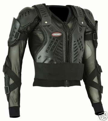 Body Armour Motorcycle Motorbike Motocross spine Protector Guard Bionic Jacket - Image 1 of 4