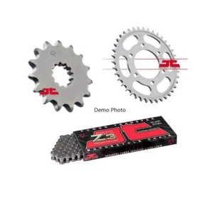 FITS KAWASAK ZX10R ZX1000 C1-C2 NINJA 2004-05 JT SUPER HD CHAIN AND SPROCKET SET - Picture 1 of 3
