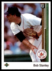 1989 Upper Deck Bob Stanley Baseball Cards #411 - Picture 1 of 2