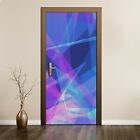 Removable Door Sticker Mural Home Decor Decal Abstract Geometric Picture