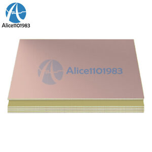 10PCS 10*15cm 10x15cm Single PCB Copper Clad Laminate Board FR4