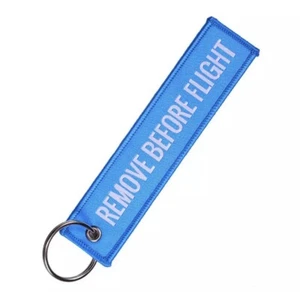 ⭕️Schlüsselanhänger Keychian Anhänger remove befor flight Blau Auto Motorrad Tuning - Bild 1 von 2