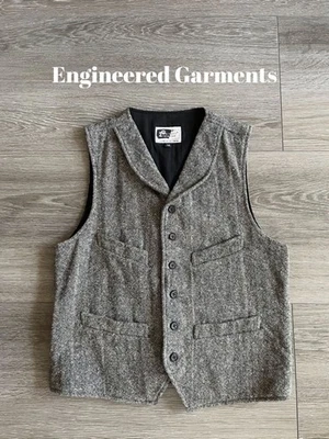Engineered Garments Wool Gilet Size XS gray Men's simple and stylish From Japan - Image 1 of 4