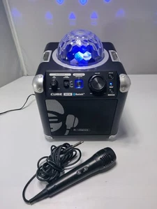 iDance Cube BC10 Karaoke System DISCO BALL LIGHTING with BlueTooth & USB - Picture 1 of 10