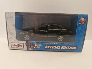 Maisto Mercedes E-Class E350 CDI 1 :42 die cast MIB OVP black Licensed Product - Picture 1 of 16