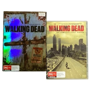 The Walking Dead Season 1 DVD Set + Slipcover Limited Edition MA15+ RARE - Picture 1 of 7