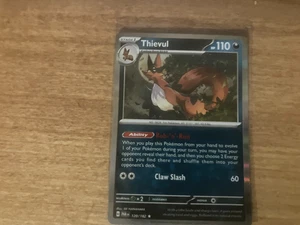 Thievul 120/182 * Paradox Rift * Rare Holo Pokemon Card, FP - Picture 1 of 2