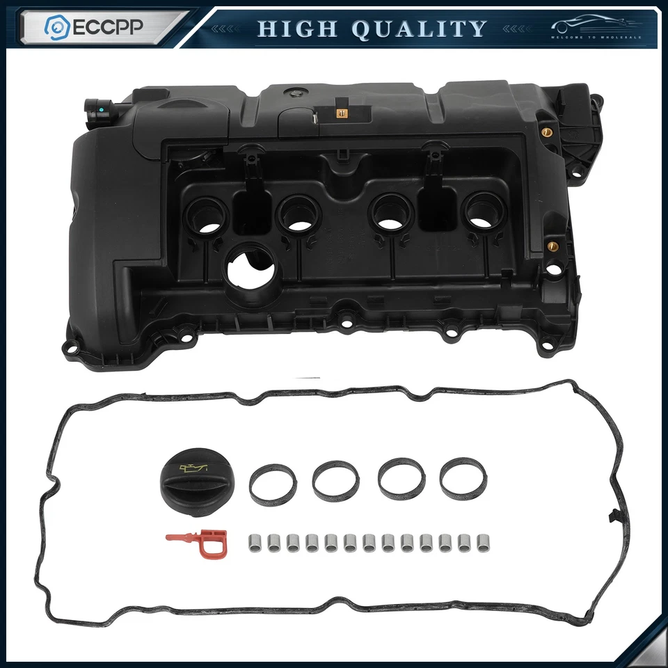 Cubierta y junta de válvula de motor para Mini Cooper 2007-2016 1,6 no turbo 11127646554 Foto 1 de 4