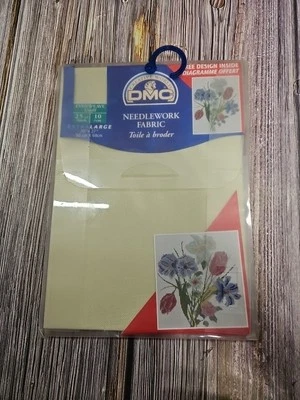 DMC Evenweave Needlework Fabric Ecru 25 Count ~20” x 27” - Image 1 of 4