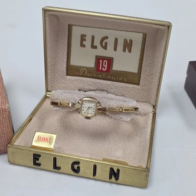 Vintage Elgin Ladies Cocktail Petite Dress Watch Cal 701 19J 10k Gold Filled - Image 1 of 4