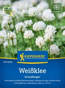 (EUR 6,65 / 100 gr.) trébol blanco trébol rastrero apicultura fertilizante verde semillas 1074600 - Imagen 1 de 2