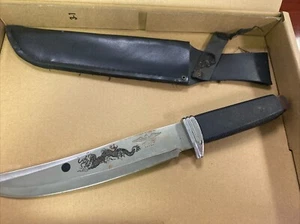 Sekizo, Japaneese tanto knife, dragon, stainless steel - Picture 1 of 6