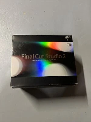 Final Cut Studio 2 HD Academic Version With Final Cut Studio HD Used - Image 1 of 2