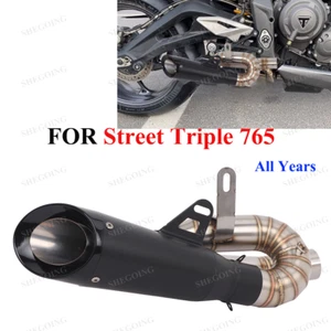 Slip On For Triumph Street Triple 765 765R/RS Motor Exhaust System 765R Exhaust - Picture 1 of 5