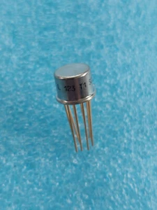 ci L123T1 - ic L123 T1 Boîtier TO100 SGS Integrated Circuit NOS - Bild 1 von 2