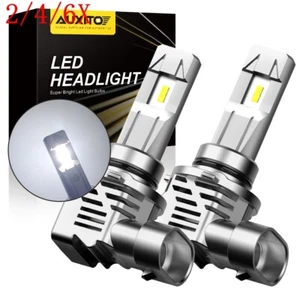 2/4/6X 9006 LED Headlight Bulbs ZES Chips 120W 6500K 24000LM High/Low Beam - Picture 1 of 25