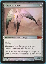 Platinum Angel FOIL Magic 2011 / M11 PLD Mythic Rare CARD (138959) ABUGames
