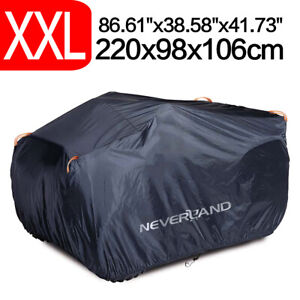 XXL Large Waterproof ATV Quad Trike Bike Cover Heatproof Rain Dust UV Protector