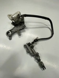 05-17 Honda CRF250R CRf450R OEM Rear Back Brake Assembly Caliper Master Cylinder - Picture 1 of 9
