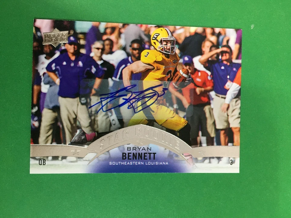 F146,784  2015 Upper Deck Star Rookies Autographs #105 Bryan Bennett - Image 1 of 1