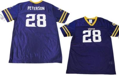 Nueva Jersey Adrian Peterson #28 Minnesota Vikings YOUTH Tallas XL-2XL $30 Foto 1 de 3