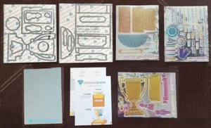 Kit cartoline stampa diamante - congratulazioni/celebrazioni - stampi e francobolli - Foto 1 di 7