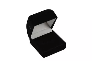 10 x Luxury Black Velvet Ring Boxes Box Displays Jewellery Ring Box Suppliers - Picture 1 of 2