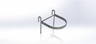 Sheep Hurdle Hook On Bucket Holder With 260mm Bucket INCLUDED