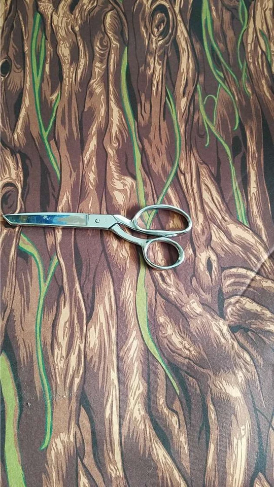 Swamp forest tree camouflage Neoprene nylon foam fabric material  5 yards - Image 1 of 1