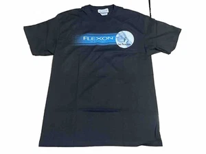 Vintage MARCHON Flexon Frames Sunglasses Promo Shirt Graphic Black LARGE 2001 - Picture 1 of 8