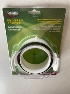 Valterra T05-2285VP Sewer Hose Connector Universal Adapter 3" x 3" White - Picture 1 of 3