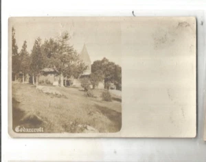 RPPC PM WORCESTER MASSACHUSETTS MASS MA CEDARCROFT REAL PHOTO POSTCARD CAR AUTO - Picture 1 of 1