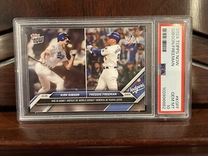 🔥 PSA 10 🔥 2024 Freddie Freeman Kirk Gibson #KGFF WS Walk-Off Grand Slam - Bild 1 von 2