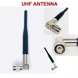 TNC Antenna UHF Trantec Aerial ANT-S5 RX-G UHF Receiver Rubber Ducky Antenna - Zdjęcie 1 z 12