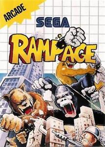 Rampage - Jeu vidéo de combat Sega Master System action Adventure en boîte